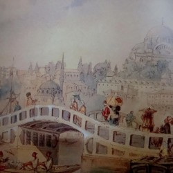 Crossing the bridge